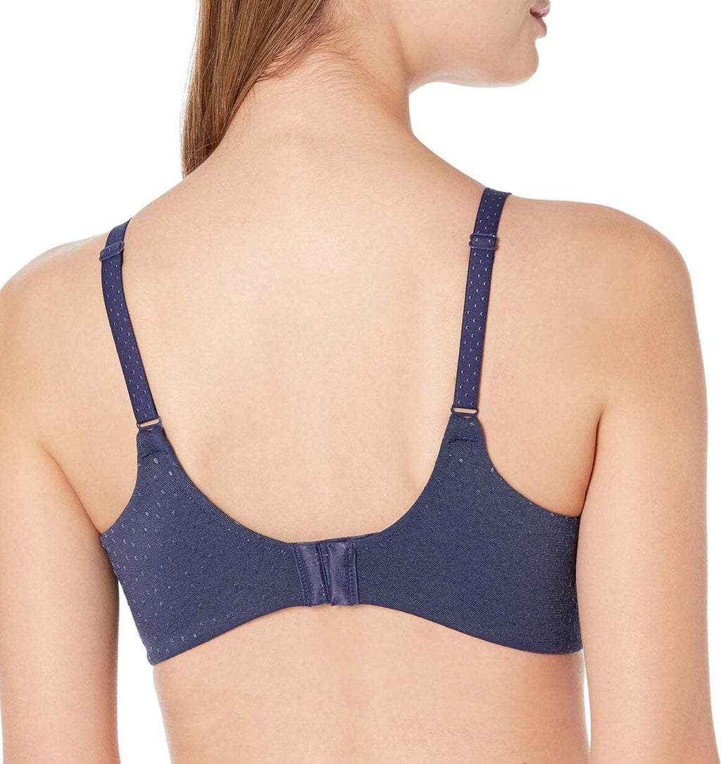 NWT Wacoal 855303 Back Appeal Underwire Bra US 34G /UK 34F Eclipse Blue