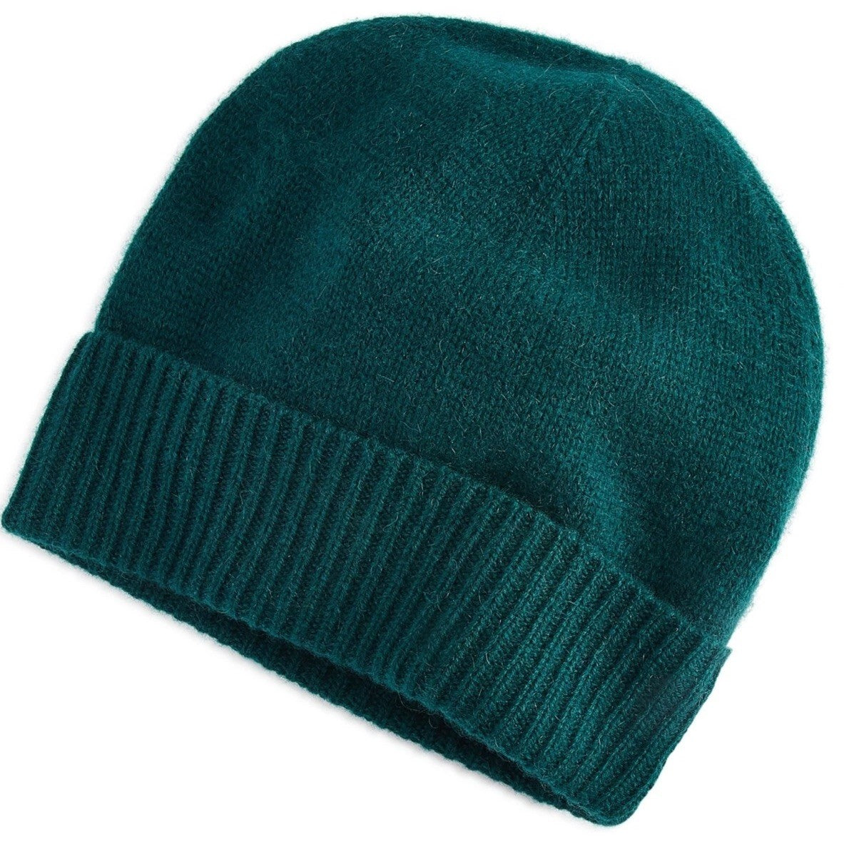 Charter Club Cashmere Cuffed Beanie Deep Alpine ONE SIZE