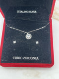 Giani Bernini Sterling Silver Cubic Zirconia  Set