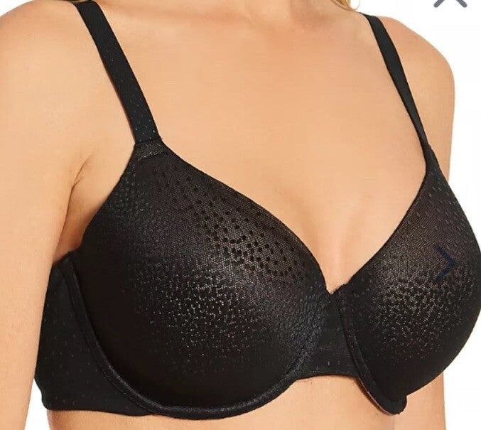 Wacoal 853303 Perfect Primer Full Figure Underwire Bra Black 42DD