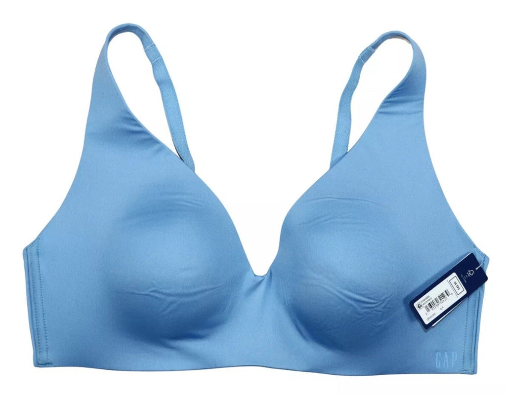 Gap Body Everyday Essentials Microfiber Wire-Free Padded Tagless Women's Bra NWT