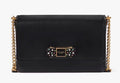 Kate Spade Morgan Bow Bedazzled Flap Chain Wallet Crossbody