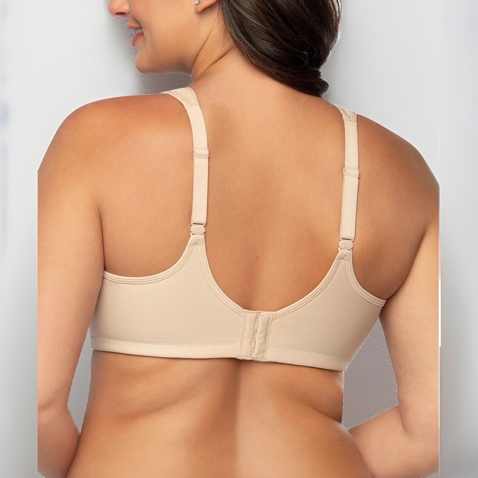 Vanity Fair Full-Figure Wireless Sports Bra 71500 - Damask Neutral (Nude 5) 38DD