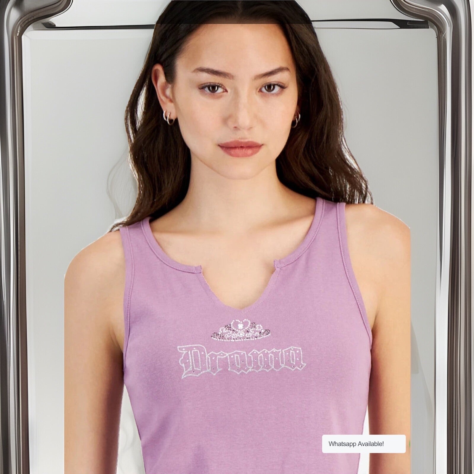 Self Esteem Purple Print Tank Top | Self Esteem In Lebanon Large 