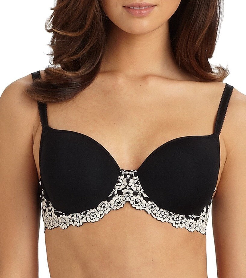 Wacoal Embrace Lace Contour Bra: Size 38D Color Black