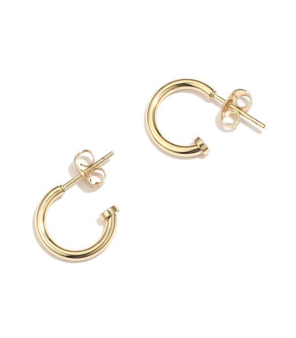 Unwritten Multi-Color Glass Mix and Match Hoop Earring Set