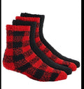 Charter Club Women's 2pk Fuzzy Butter Socks, Shoe Size 6-10 Socks Size 9-11 Bl