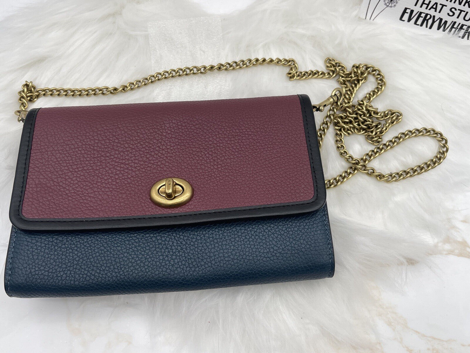 coach crossbody bag B/4 76170 Peacock Multi 