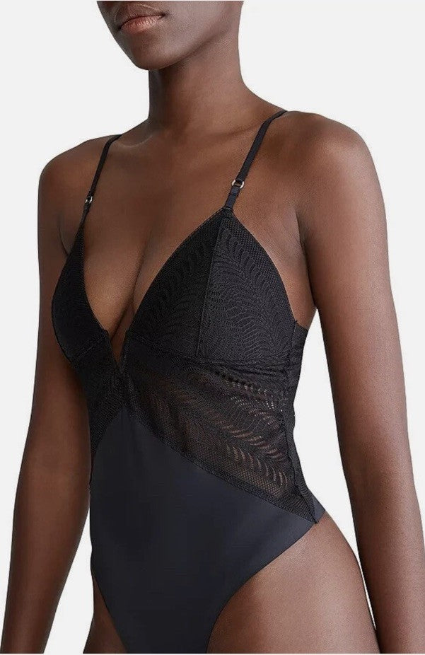 Calvin Klein Minimalist Micro Lace Bodysuit