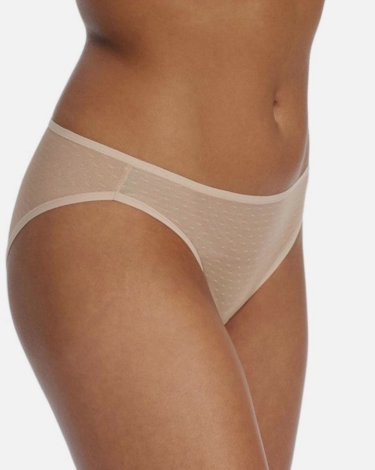 Skarlett Blue Women Dotty Lace Bikini Panty Cashmere Color Size M