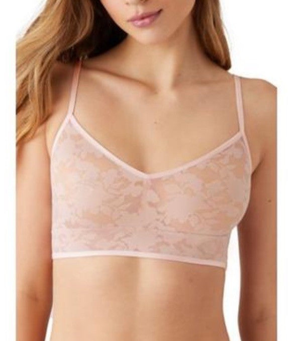 B.tempt'd by Wacoal Shadow Scene Bralette, Pink, Medium