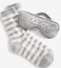 Charter Club Cashmere "Ciao" Sleep Mask + Socks Boxed Gift Set, 