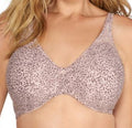 Bali Passion for Comfort Seamless Underwire Minimizer Bra 3385 Rose Animal 38C