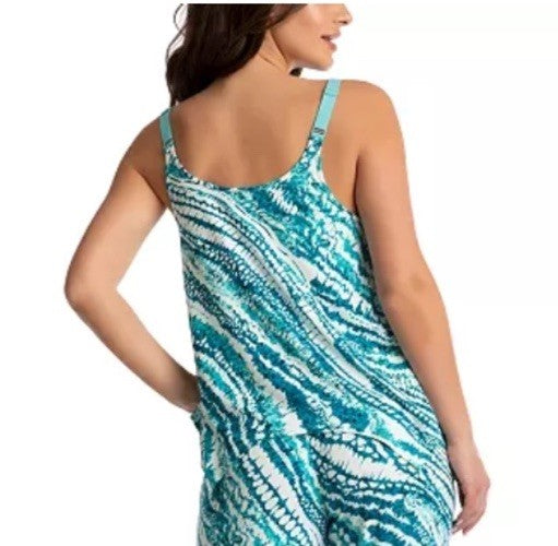 Linea Donatella Amaya Pajama Top Blue M