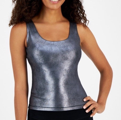 ID Ideology Women's Metallic Tank Top L