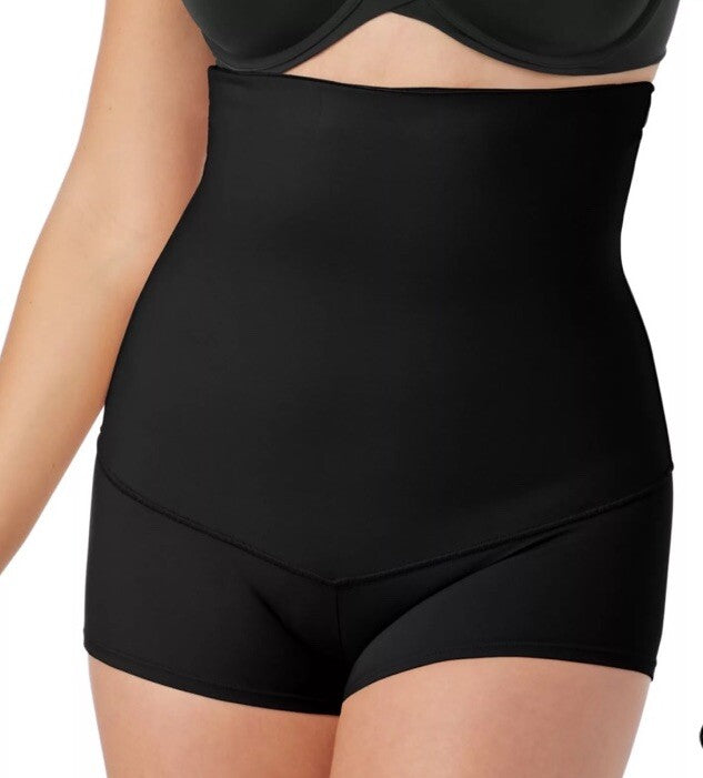 NWT Maidenform High-Waist Boyshort Shapewear Sz 2XL Latte Lift Firm Control