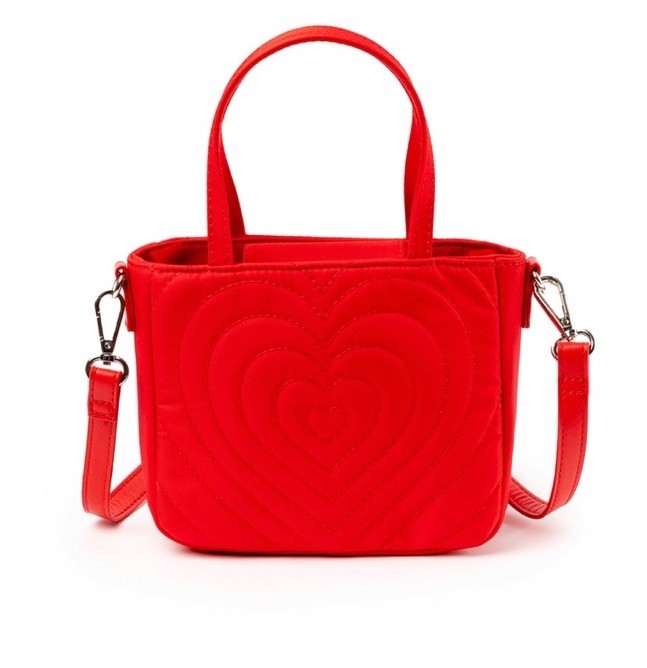 Heart Mini Tote Bag And Crossbody