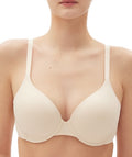 GAP Women's Everyday Essentials T-Shirt Bra Pale Warm Pink Size 34B