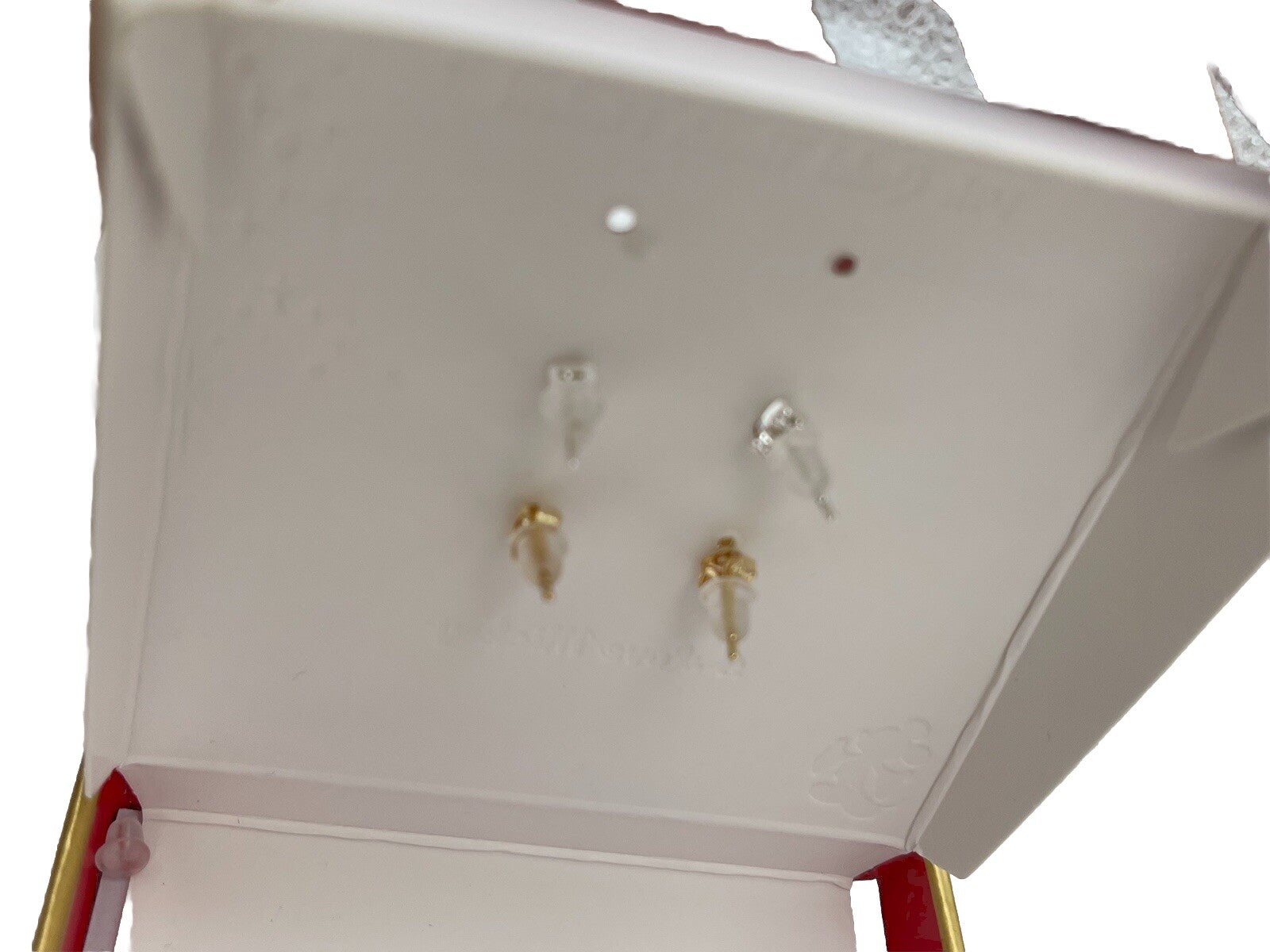 Disney 14k Gold Flash Plated I Love Mickey Set Of 2