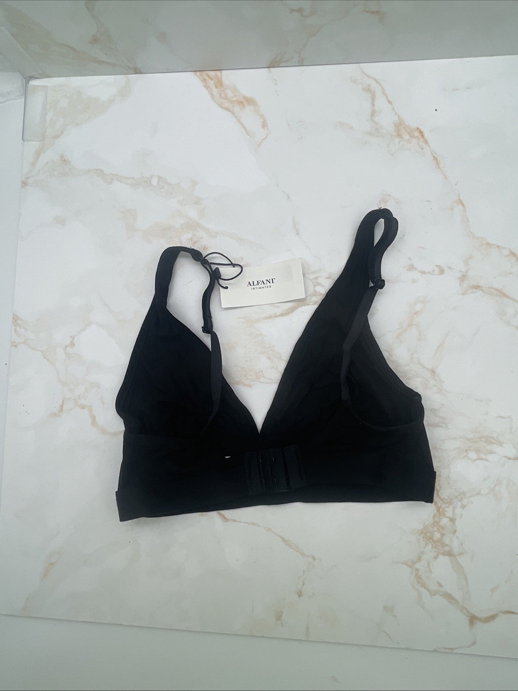Alfani Ultra Soft Mix-and-Match Bralette Black Small