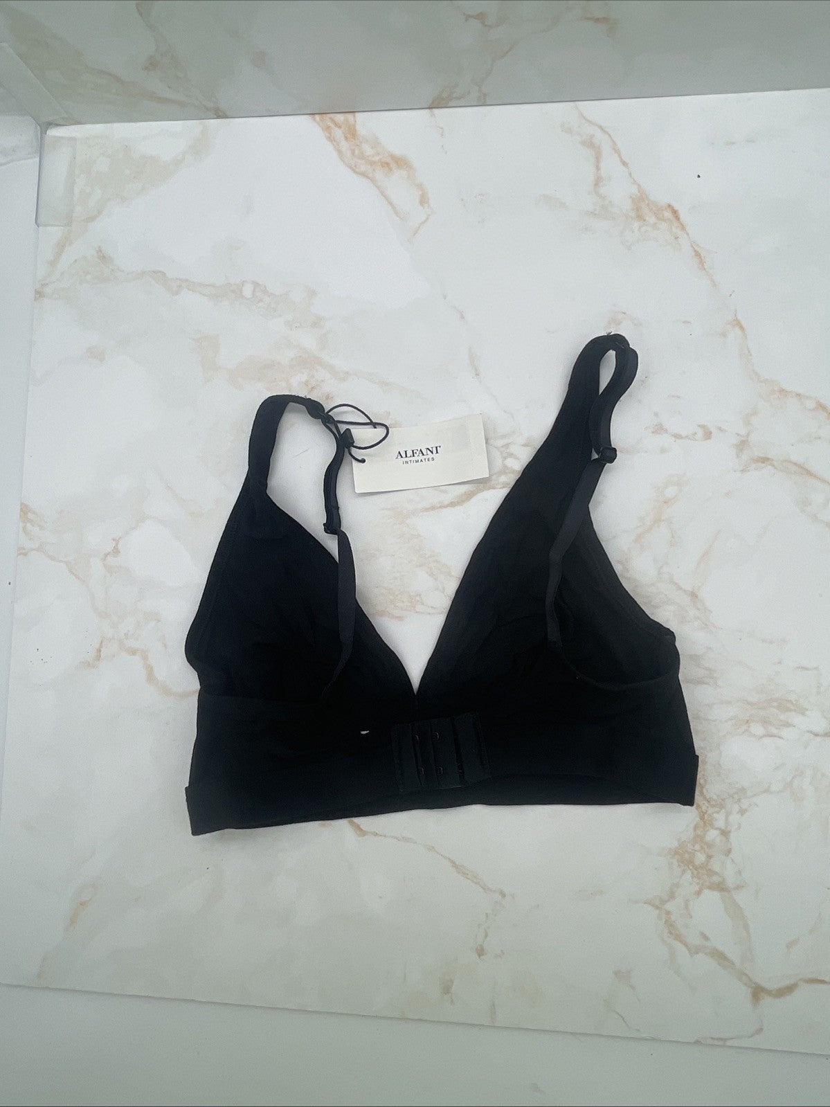 Alfani Ultra Soft Mix-and-Match Bralette Black Small