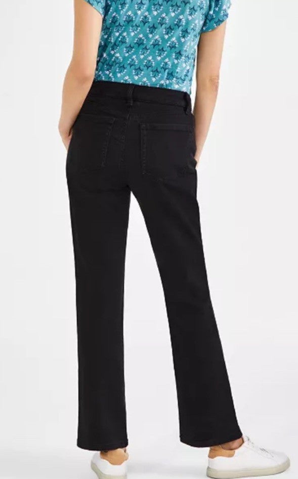 Style & Co Women's Mid-Rise Curvy Bootcut Jeans, Regular, Size 18