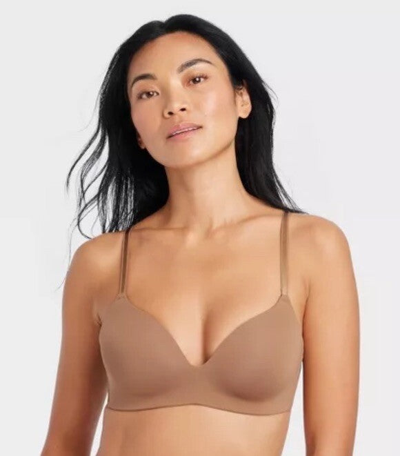 GapBody Everyday Wire free Bra Brown 34C