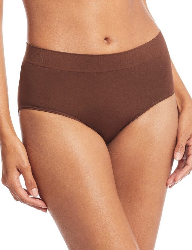 Lauren Ralph Lauren Women Seamless Stretch High Rise Brief Underwear S Espresso