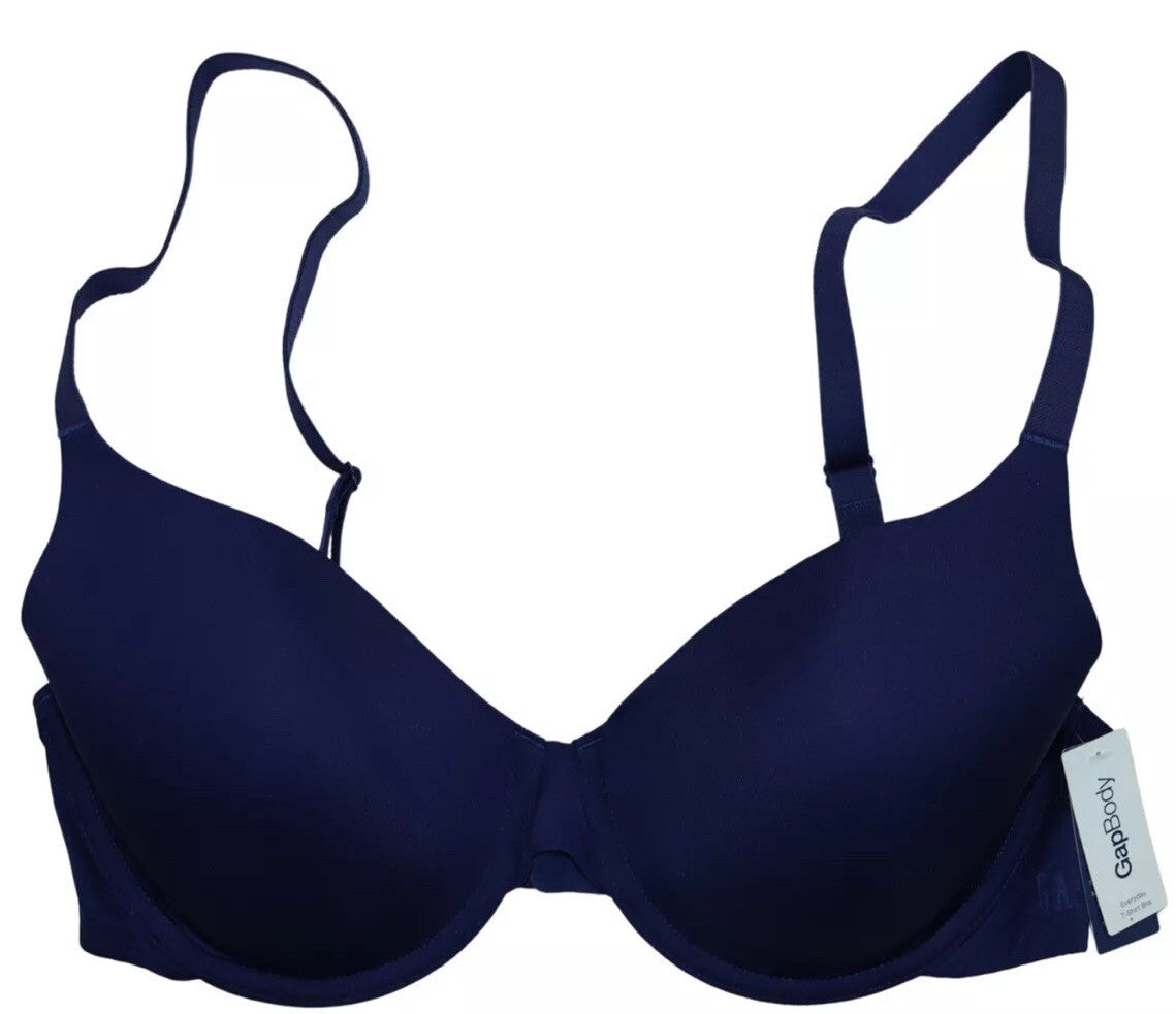 Gap Body Underwire Everyday Tagless Memory Foam Cups Women's  Bra NWT 32DD