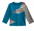 First Impressions Baby Boy's Dragon T-Shirt Blue Size 6-9 Months