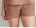 State of Day 1-Piece Linen/Rayon Blend Shorts Women's Pajama Medium