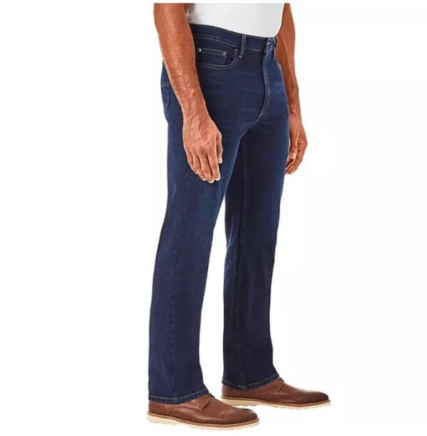 Member's Mark Men's Straight Fit Premium Stretch Denim Jeans, 5 Pocket