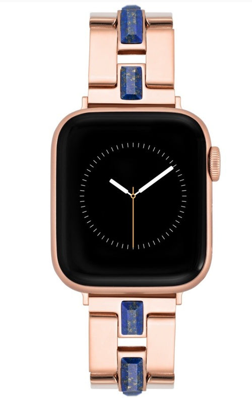 Anne Klein Gold Tone Alloy Metal Bracelet For Apple Watch 42mm Series 10