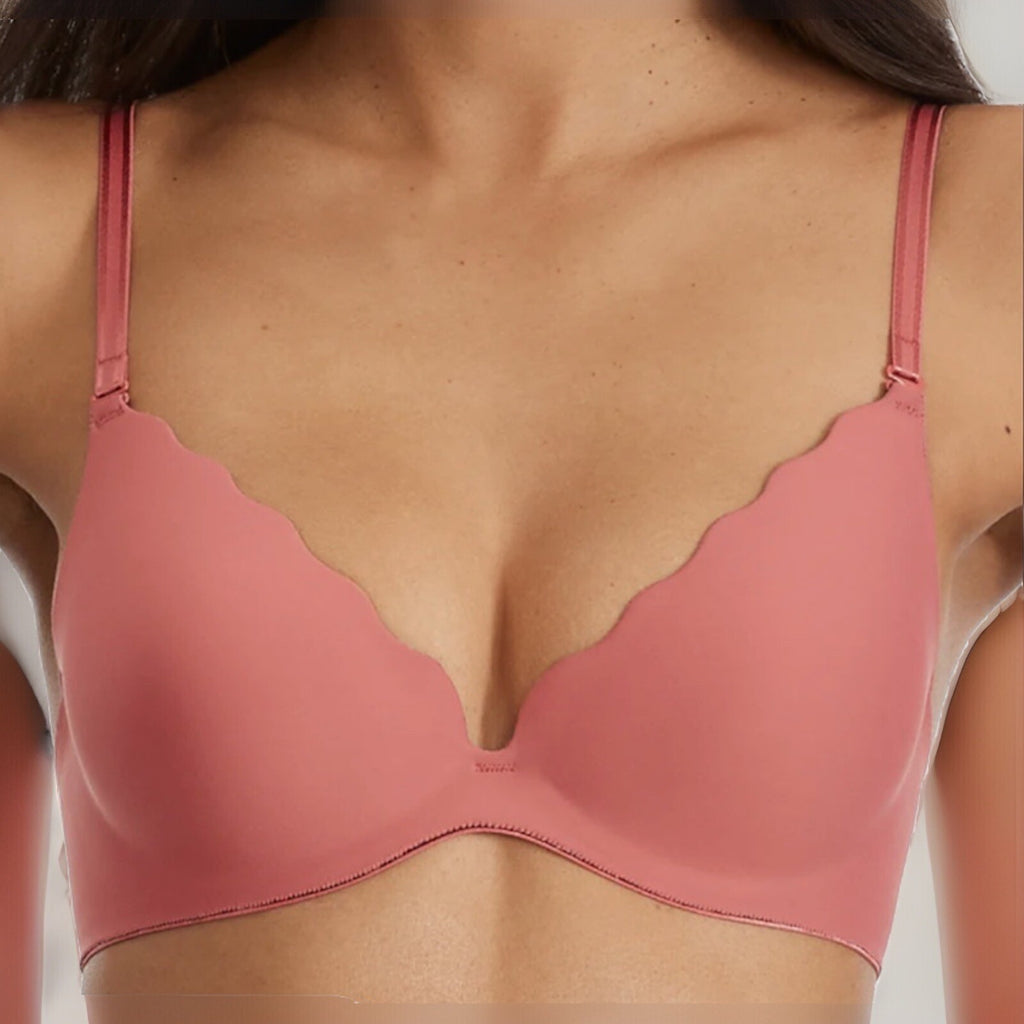 B.TEMPT'D BY WACOAL CONVERTIBLE PUSH-UP BRA, Color: Slate Rose, Size: 34C 