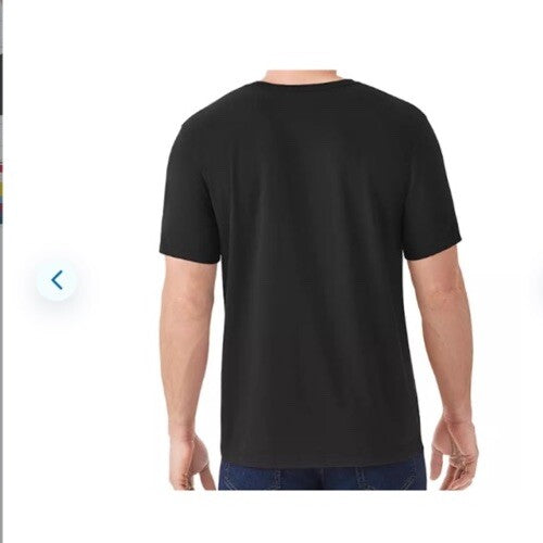 Member's Mark Men's Essential Crew Short Sleeve Tee T-Shirt Black Medium