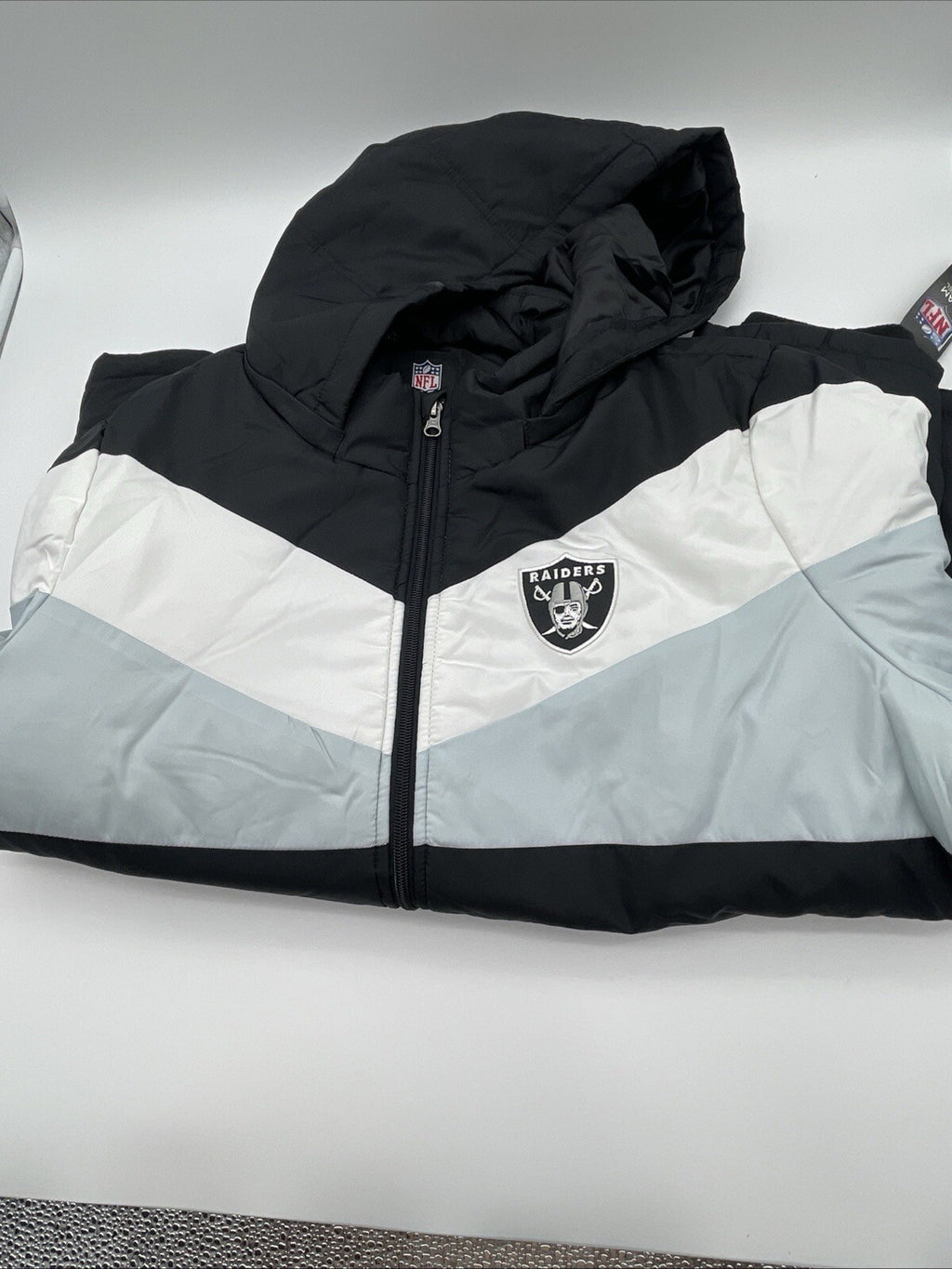 Officially Licensed NFL Women's Slap Shot Jacket by Glll XXL/XXG Oakland Riders