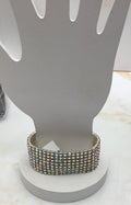 INC International Concepts 7" Crystal Pave Stretch Bracelet  $49