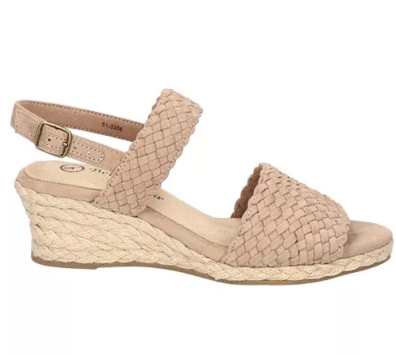Bella Vita Women's Mariella Espadrille Wedge Sandals 9W