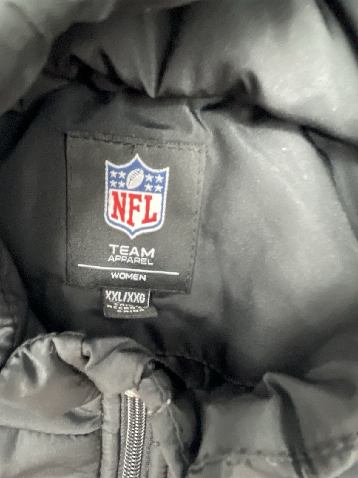 Officially Licensed NFL Women's Slap Shot Jacket by Glll XXL/XXG Oakland Riders