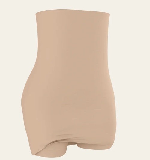 Leonisa Undetectable Sculpting Skort Style Slip Women's Shapewear XL Beige