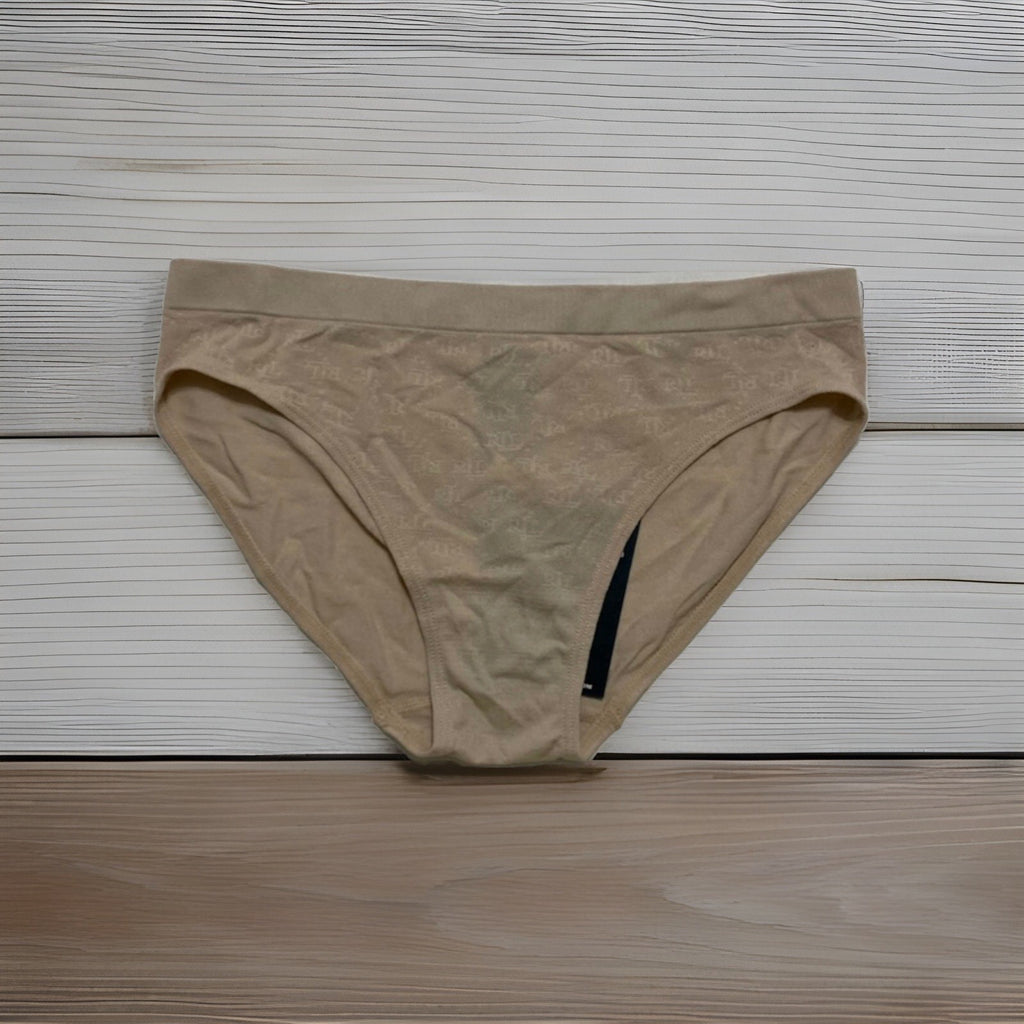 Ralph Lauren LRL Monogram Mesh Bikini Panty Women's Light Truffle XL