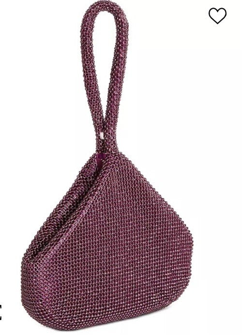 Inc International Concepts Doris Small Crystal Pouch Pink Drgn Fruit 