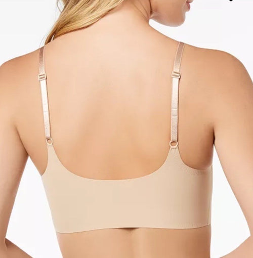 Calvin Klein Invisibles Comfort Lightly Lined Retro Bralette QF4783 Pink XL