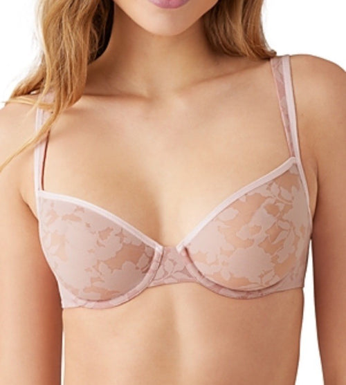 B.tempt'd by Wacoal Shadow Scene Underwire Bra, Blush Pink, Size 32DD
