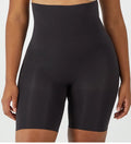 NWT Maidenform Seamless High-Waist Thigh Slimmer Sz 2XL Black 12622 Lightweight