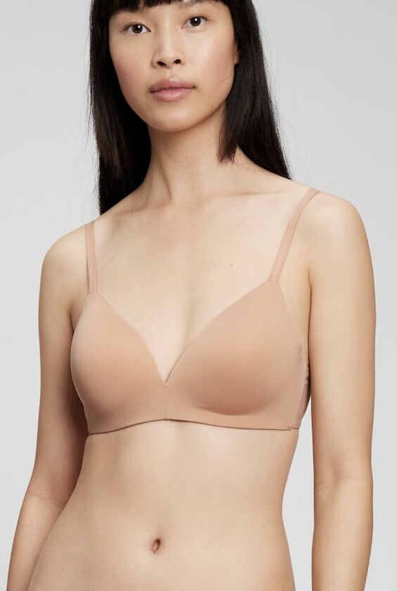 GapBody Everyday Wirefree Bra Brush Beige 34C