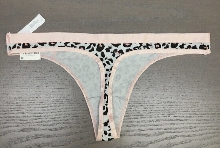 Jenni Women's Thong Leopard Large 