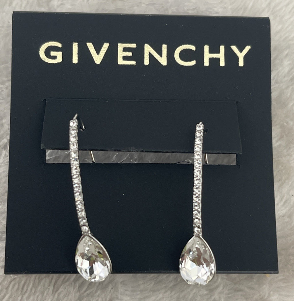 Givenchy Women’s Crystal Linear Threader Earrings Approx. drop: 1-3/10"