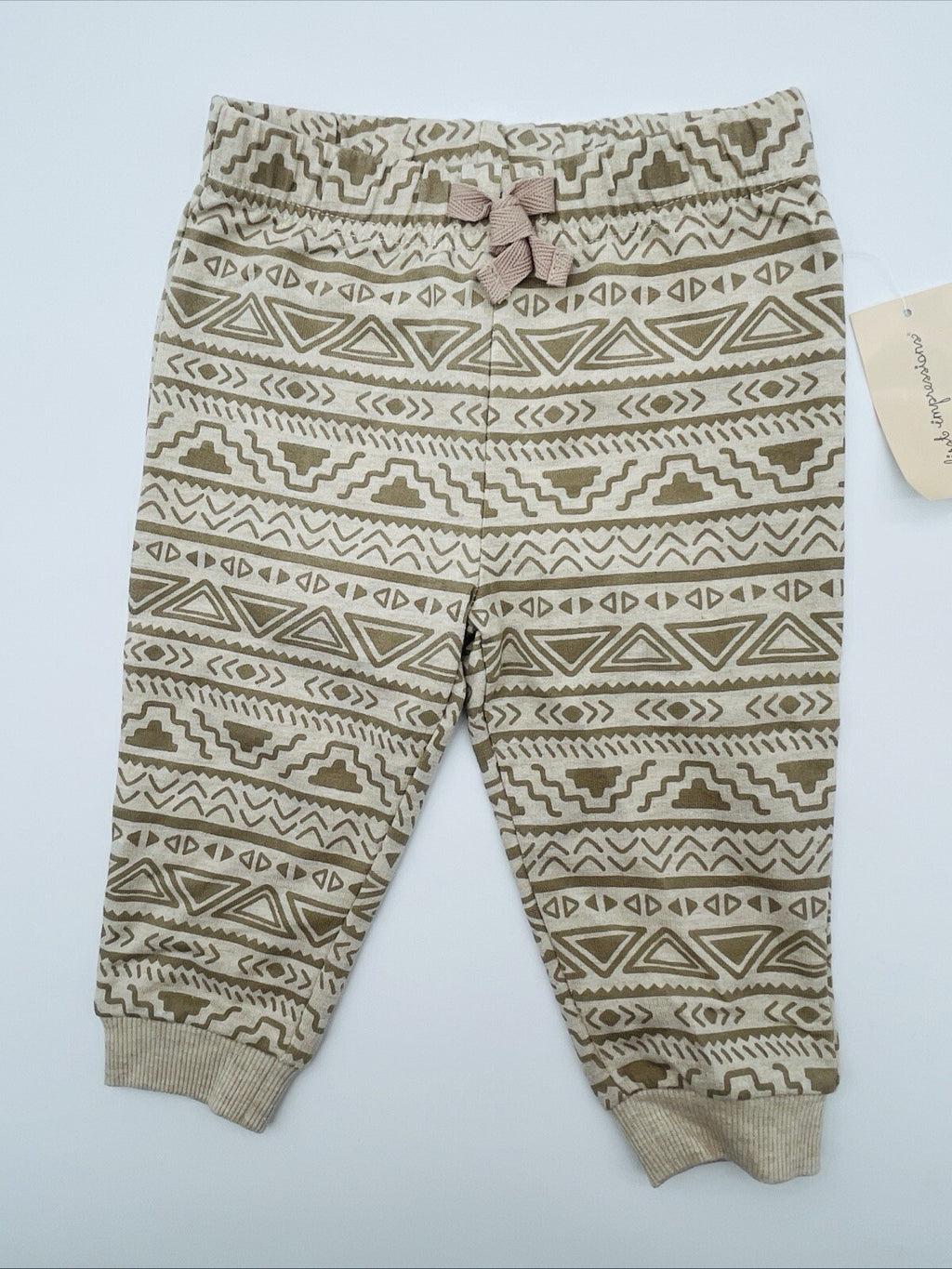 First Impressions Baby Boys Geo-Print Jogger Pants - Size 12Months