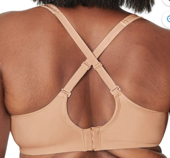 Playtex Women's 18 Hour® Bounce Control Convertible Wireless Bra 44DDD Taupe
